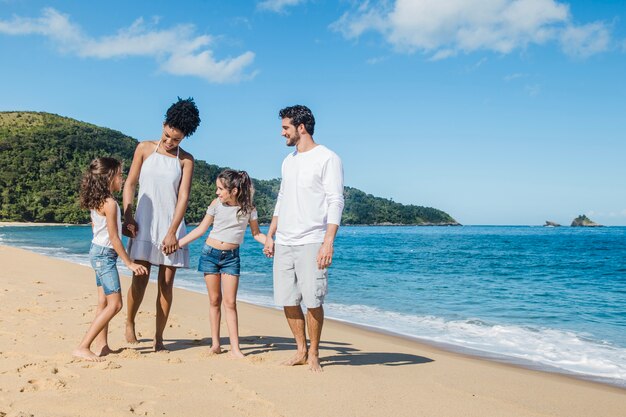 Heure d&#39;été familiale