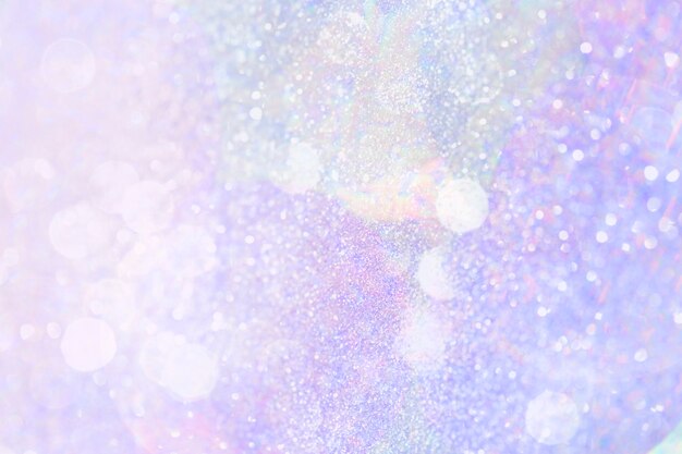 Hologramme de paillettes bokeh violet