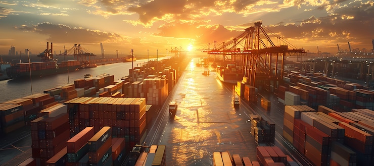 Photo gratuit hologrammes technologiques et futuristes pour les moyens de transport logistique