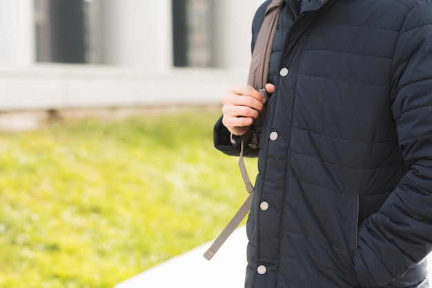 Homme d&#39;affaires à l&#39;extérieur