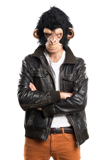 Photo gratuite homme singe