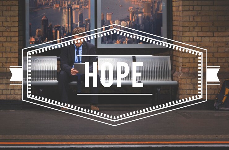 Photo gratuit hope faith imagine mission croyez