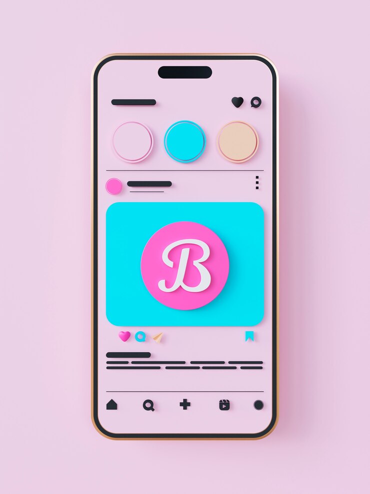 Photo gratuit icônes de communication et de médias sociaux sur un smartphone