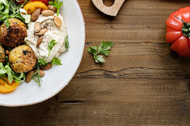 Idée de recette de falafel à la patate douce pour végétalien