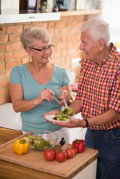 Il est temps d'essayer ce délicieux repas