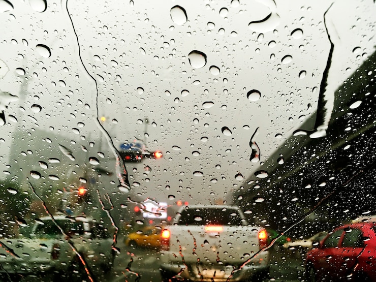 Photo gratuit il y a un embouteillage.