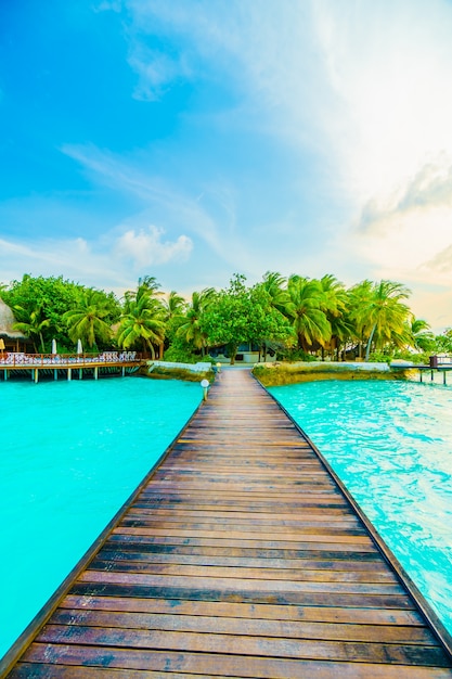 Photo gratuite Île maldives