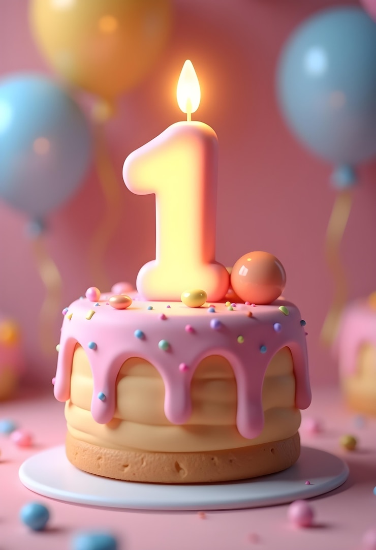 Photo gratuit illustration de célébration d'un anniversaire