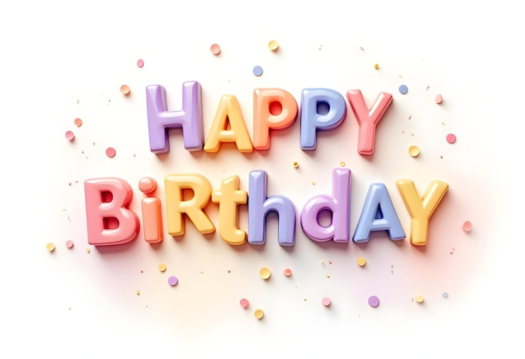 Photo gratuit illustration de célébration d'un anniversaire