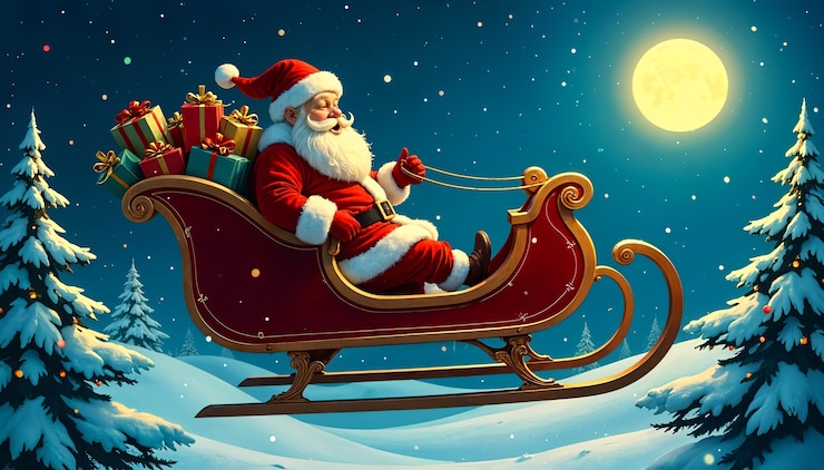Photo gratuit illustration de la célébration de la saison de noël