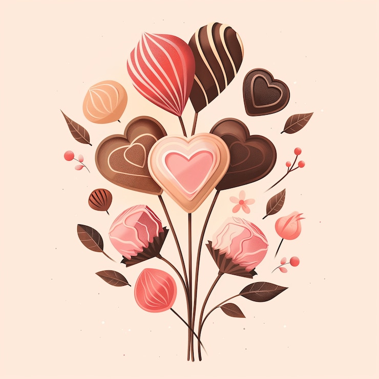 Photo gratuit illustration de dessin animé au chocolat