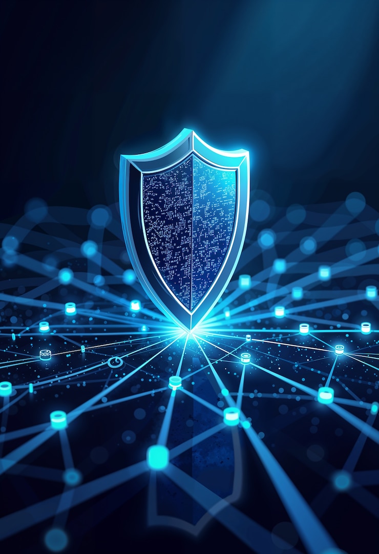 Photo gratuit illustration du concept de cybersécurité