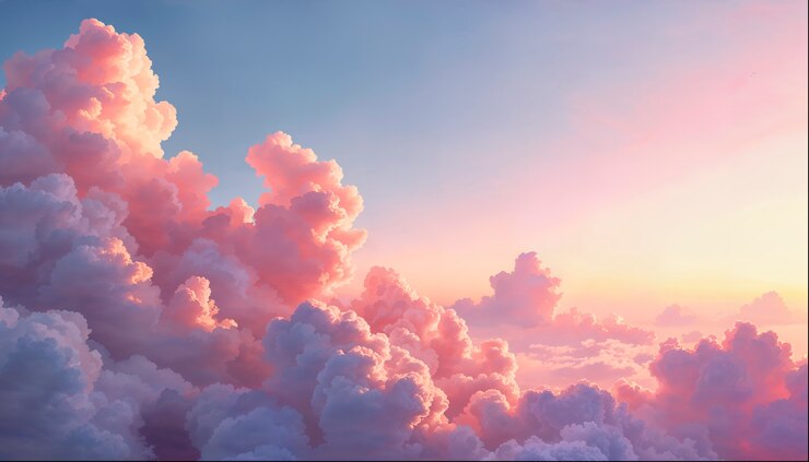 Photo gratuit l'illustration fascinante des cieux colorés