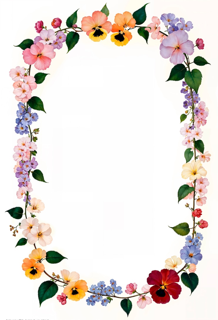 Photo gratuit illustration florale de l'art néoclassique