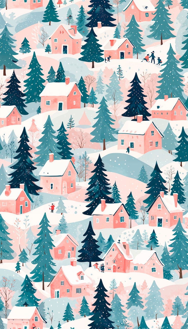 Photo gratuit illustration de fond de l'arbre de noël