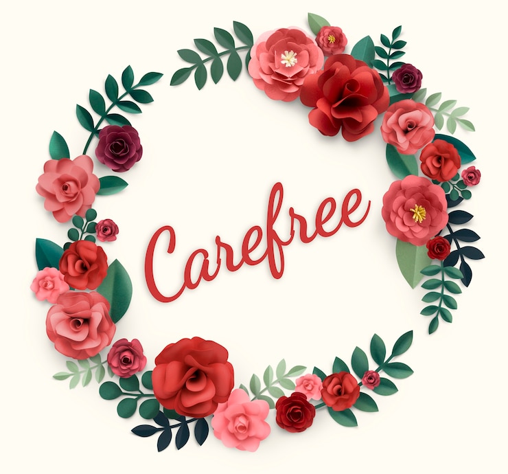 Photo gratuit illustration de la liberté et de la fleur insouciante