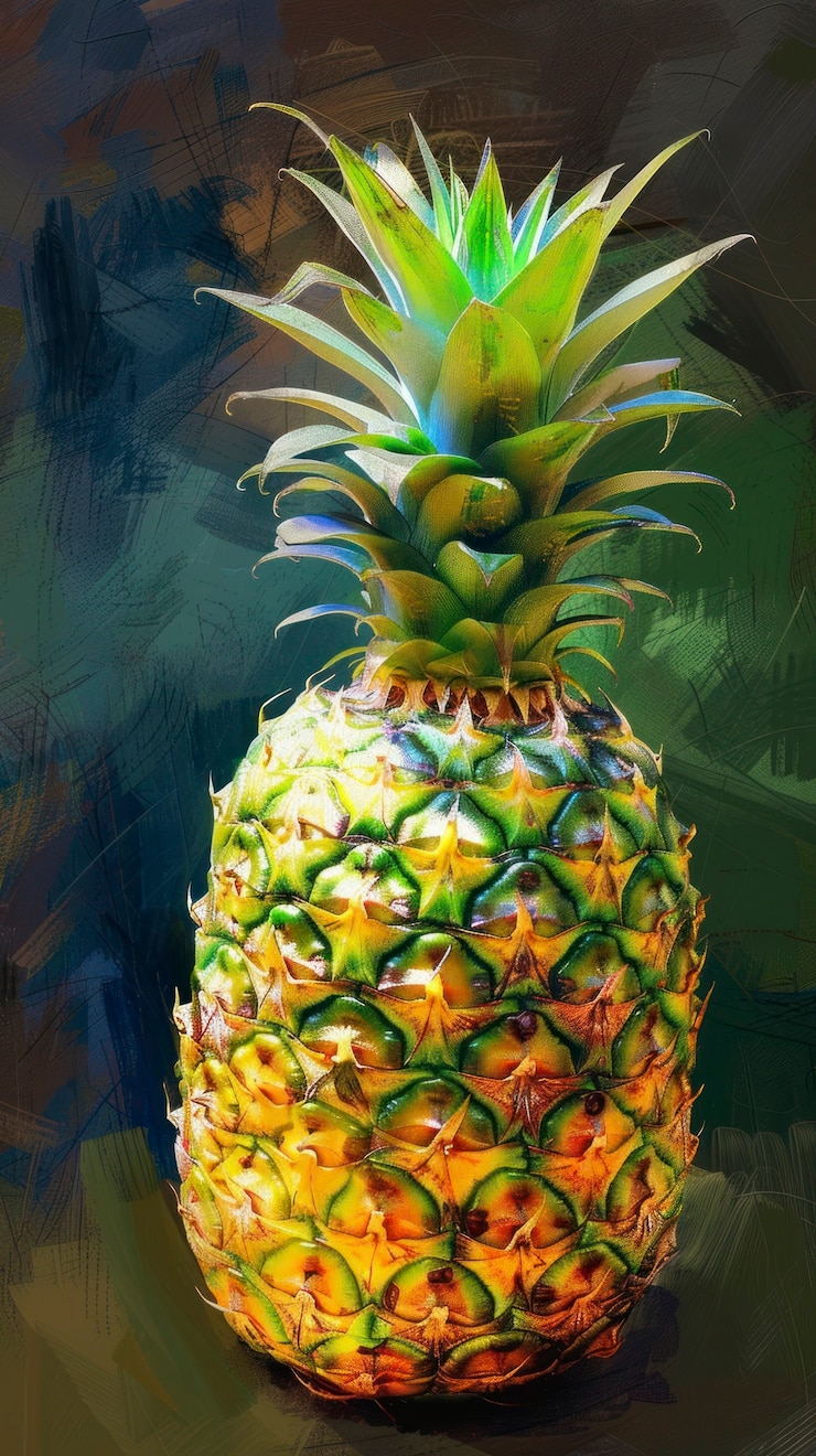 Photo gratuit illustration numérique de fruits