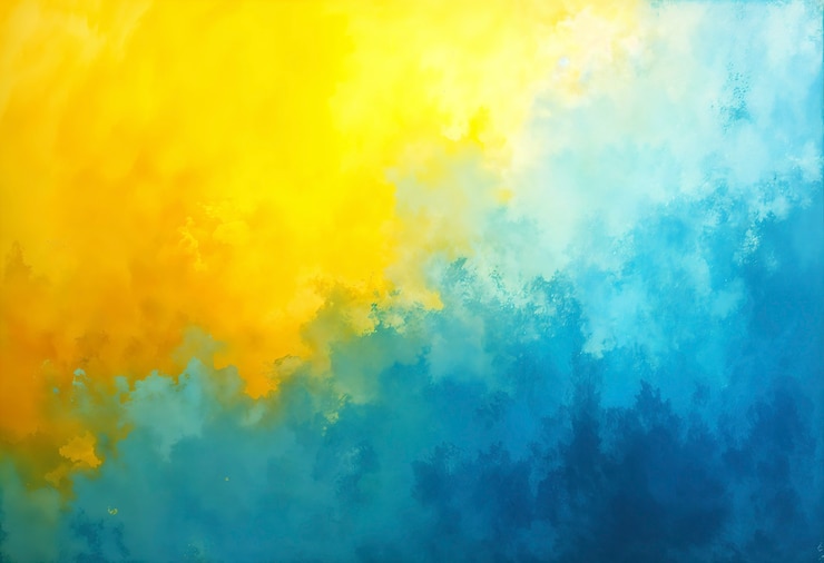 Photo gratuit illustration de la texture peinte en gradient