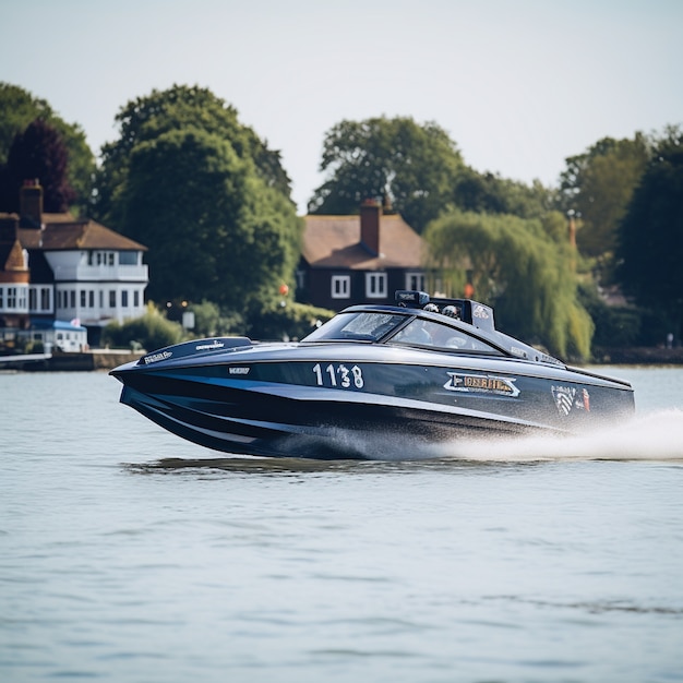 Image de bateau générée par Ai