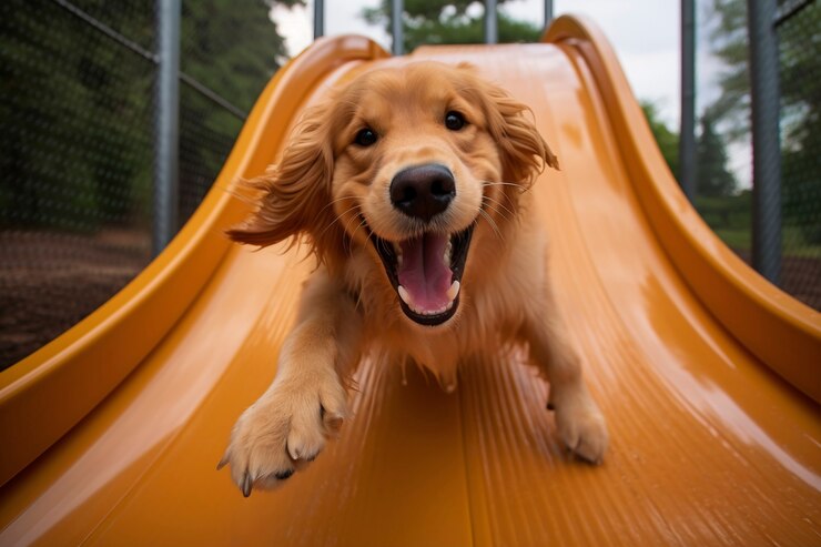 Photo gratuit : image drôle avec un chien