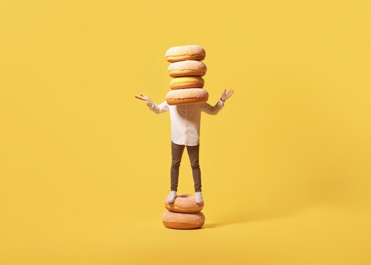 Photo gratuit une image drôle avec un mannequin en pose