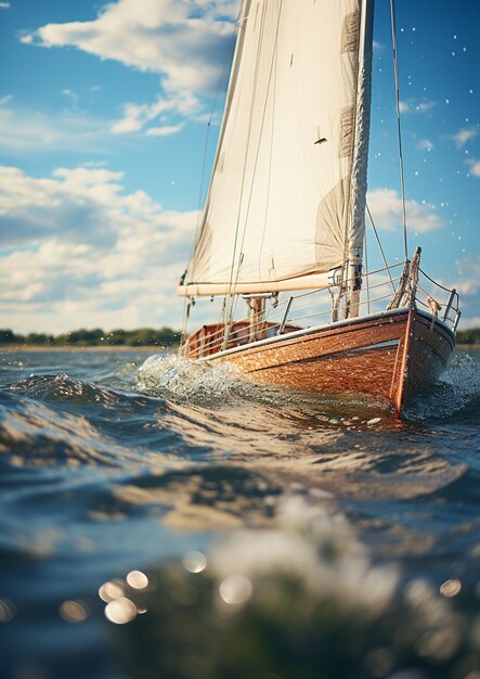 Image du bateau générée par Ai