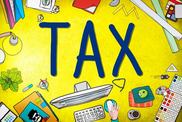 Impôt Taxation Remboursement Retour Exonération Revenu Concept