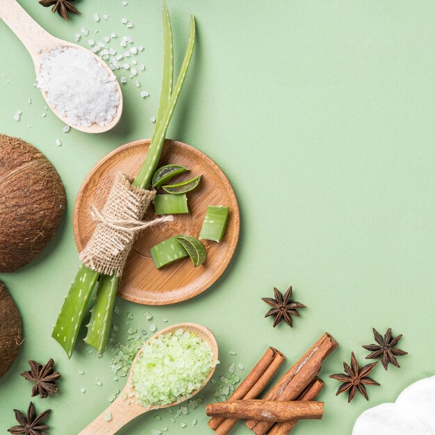 Ingrédients naturels pour les cosmétiques