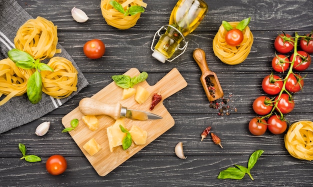 Ingrédients pour la cuisine italienne