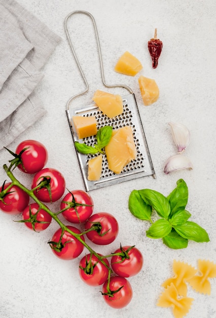 Ingrédients pour la cuisine italienne