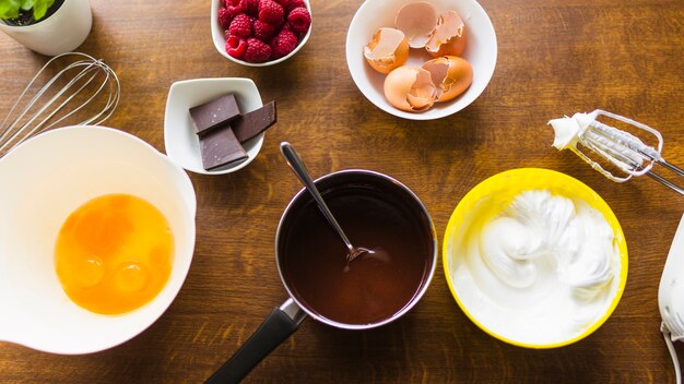 Ingrédients pour gâteau