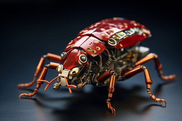 Insecte robotique généré par Ai