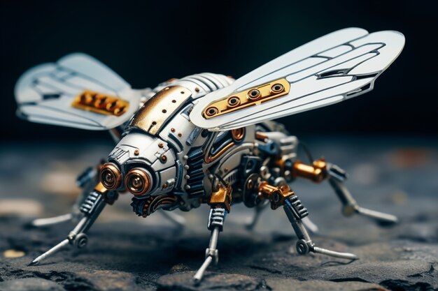 Insecte robotique généré par Ai