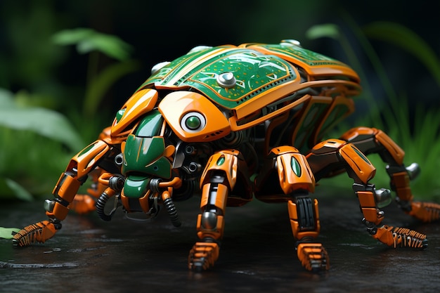 Insecte robotique généré par Ai