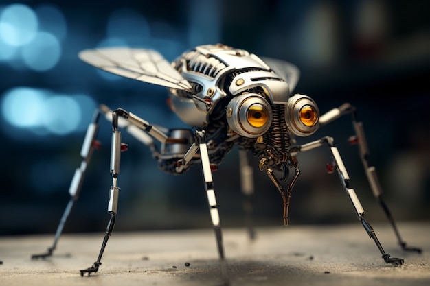 Insecte robotique généré par Ai