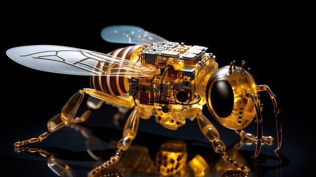 Insecte robotique généré par Ai