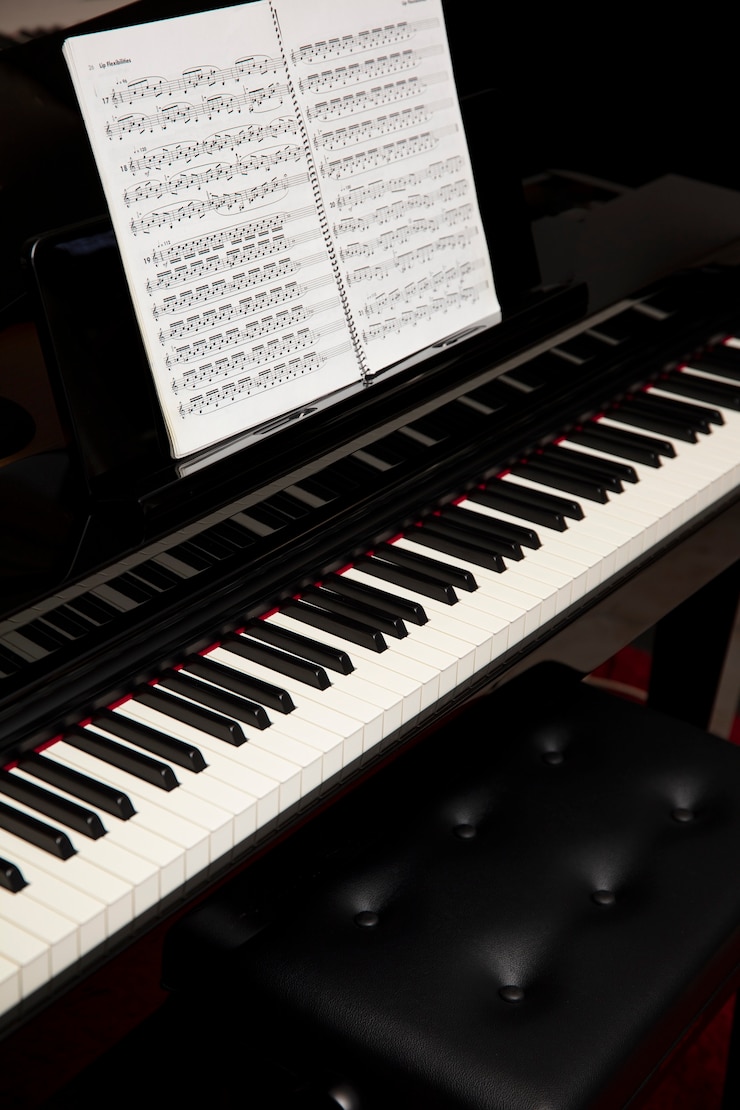 Photo gratuit instrument de musique dans le magasin
