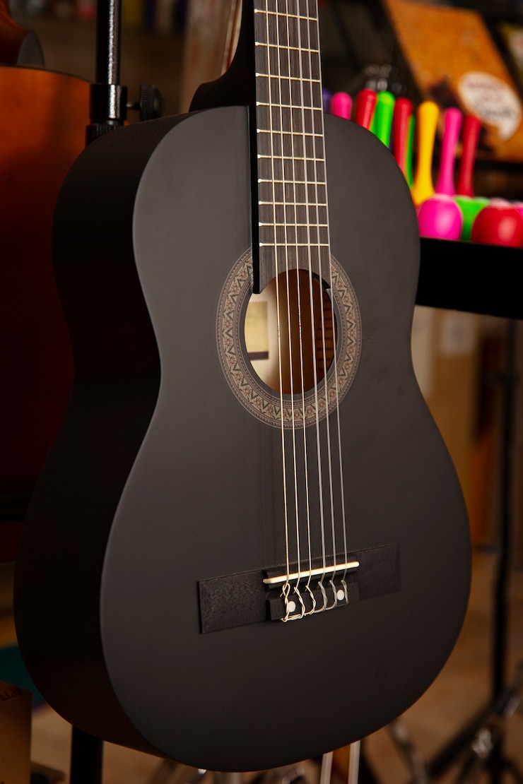 Photo gratuit instrument de musique dans le magasin