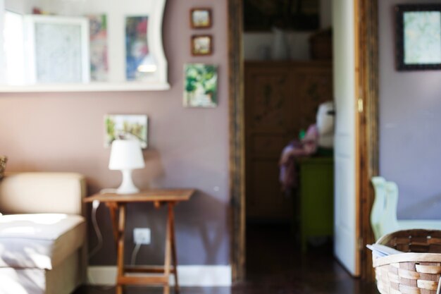 Intérieur de la chambre à coucher