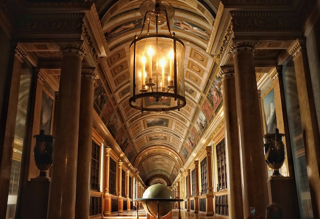 Intérieur de la chambre d'une crypte