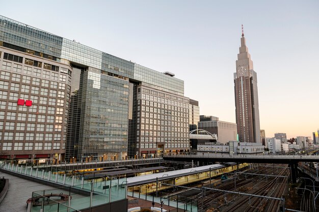 Japon paysage urbain historique