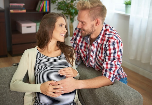 Photo gratuite je peux sentir que ce n'est pas long