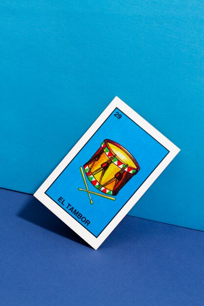 Jeu de cartes traditionnel mexicain
