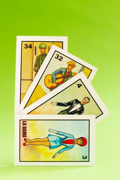 Jeu de cartes traditionnel mexicain