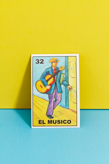Jeu de cartes traditionnel mexicain