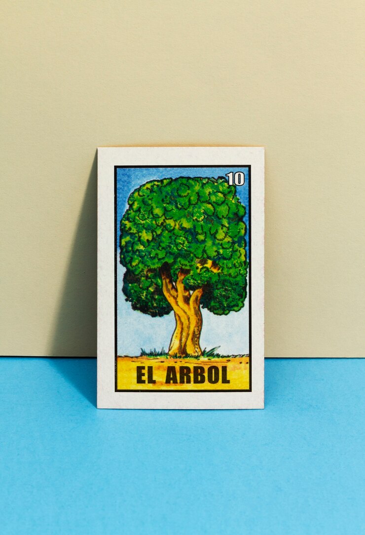 Photo gratuit jeu de cartes traditionnel mexicain