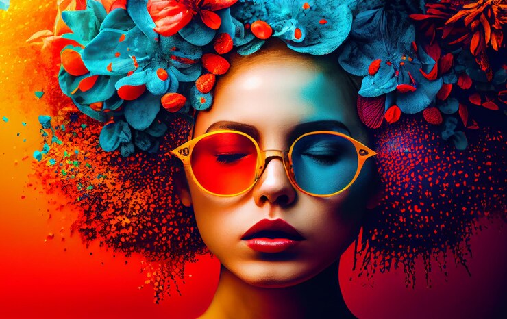 Photo gratuit jeune femme incarne glamour et sensualité ia générative