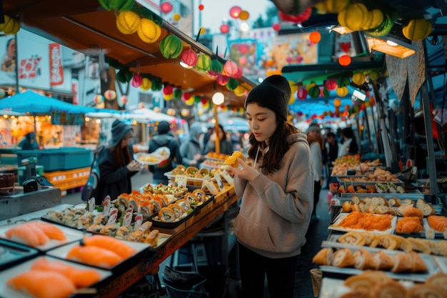 Photo gratuite un jeune en train de profiter d'un repas