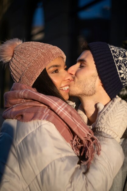 Les jeunes en hiver