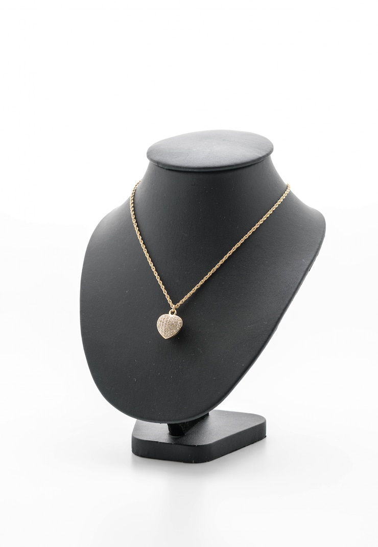Photo gratuit joli collier de luxe sur bijoux col